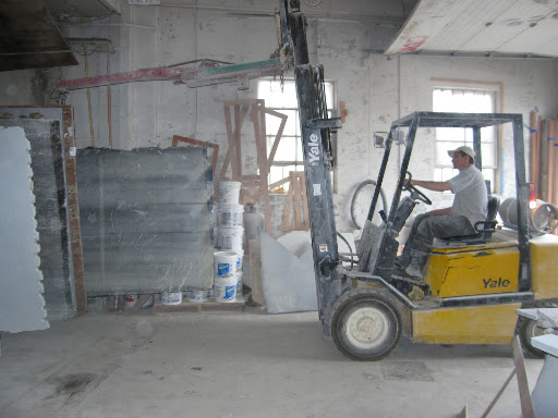 Once found, the head machinist took it out for inspection.