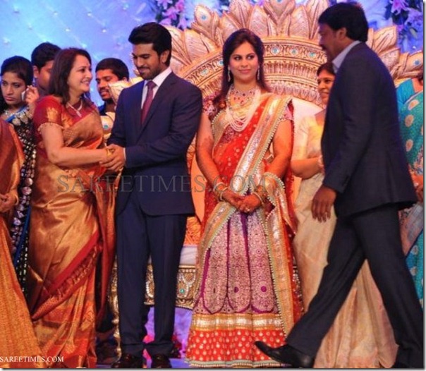 Ram Charan - Upasana Reception Stills