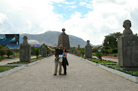 On day three we entered Ciudad Mitad del Mundo, the City in the Middle of the World.