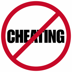 No cheating No cheating