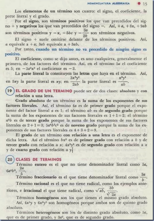 Atendiendo A Si Tienen O No Denominador Literal Algebra Baldor: Preliminares - Ejercicio 4