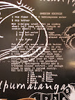 A recipe on the wall at Red Rooster Harlem. A recipe on the wall at Red Rooster Harlem.