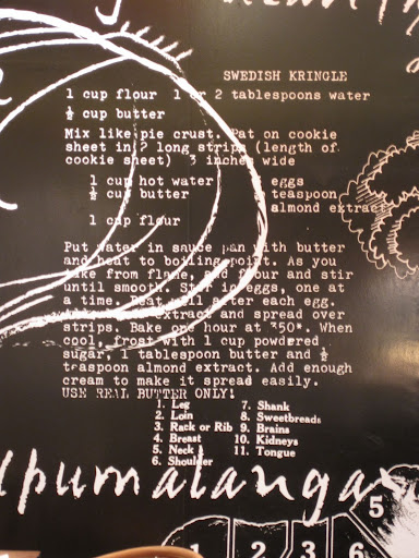A recipe on the wall at Red Rooster Harlem. A recipe on the wall at Red Rooster Harlem.