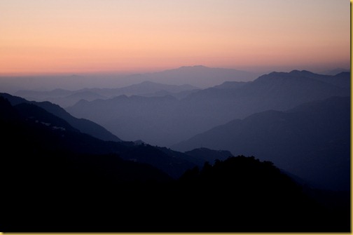 mussorie-sunset