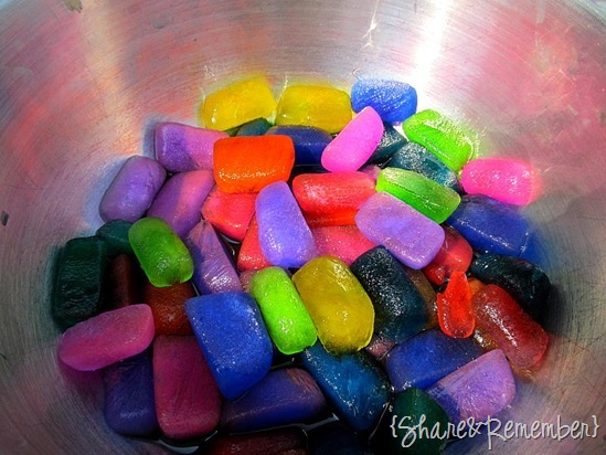 Rainbow Ice Cube Painting Rainbow Ice Cube Painting