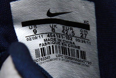 Detailed Look at Nike Soldier 5 in White/Navy/Grey nike air max soldier 5 gr white navy grey 3 07 Detailed Look at Nike Soldier 5 in White/Navy/Grey