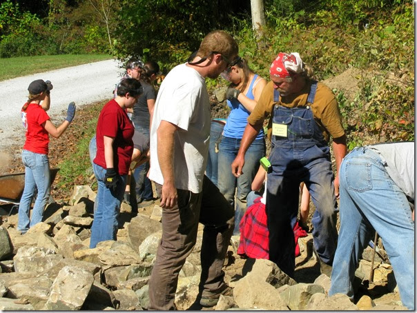 pine mountain settlement school dry stack stone wall 3 teresaryan