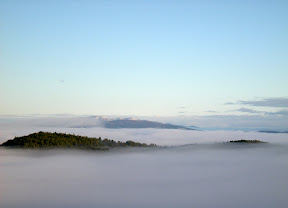 Morje v Matarskem podolju. / The see of clouds.