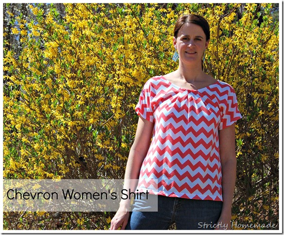 Chevron Womens Shirt 1