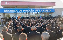 Cadetes Escuela de Policía de La Costa