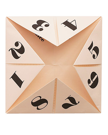 6. Fold remaining corners inward so that they meet at the center.