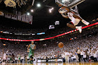 lebron james nba 110511 mia vs bos 08 game 5 Dwyane Wade & LeBron James lead Heat past Celtics into East finals