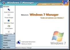 Windows 7 Manager 3.0.0 Full indir