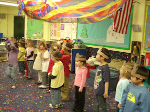 Busy Bees singing at the Holiday Social.
