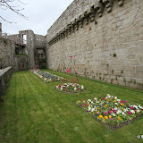 Concarneau / Parterre de fleurs de la ville close