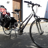 Lou's Xtracycle and Peapod