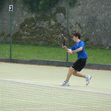 Conor Caheny (Sligo Tennis Club) plays at Junior West of Ireland Tennis Tournament.