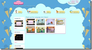 Always Ice cream language arts videos Always Ice cream language arts videos
