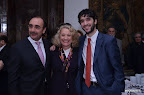 Beatriz Paglieri, Secretaria de Comercio Exterior de la Nación, quien fue acompañada por su hijo.