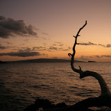 Sunset at Makena Beach