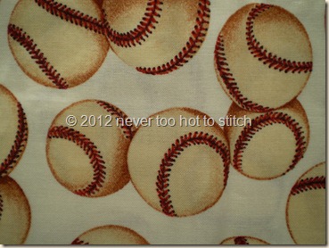 2012 baseball scrap from Cindy Sharp