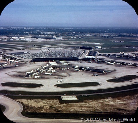 View-Master Chicago (A551), Scene 1: O'Hare International Airport