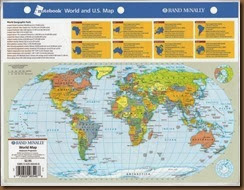 World Map - laminated