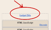 gadget_ekle