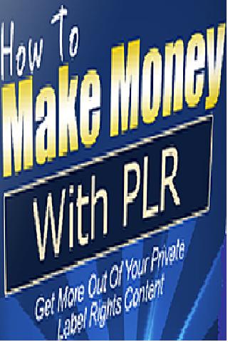 How To Make Money With PLR