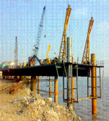Liner Marine piling