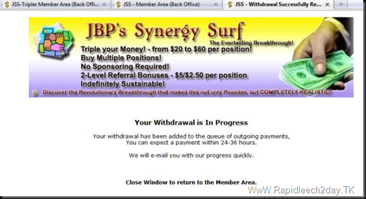 How to/Guide to withdrawing funds from your Tripler & JSS Account - Justbeenpaid