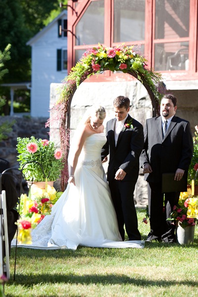  | Ideas in Bloom | outdoor ceremony wedding flowers