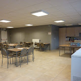 Afgewerkte zaal & receptie