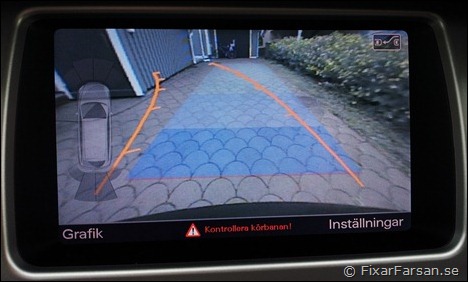 Parkeringshjälp Sensorer kamera Audi Q7