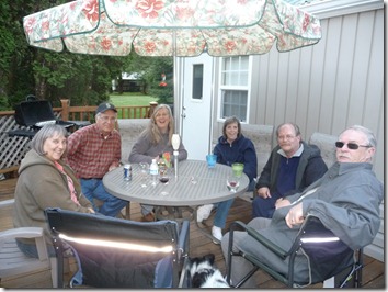 Sandy and Steve, Andrea, Karen and Gary, Mike