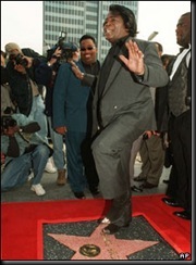 james brown walk of fame