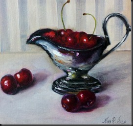 Silver and Cherries 3