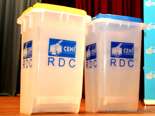 Les urnes des élections présidentielle et législatives 2011 en RDC. Radio Okapi/ Ph. John Bompengo