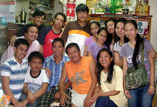 February 7: Vincent Adecer with father and mother