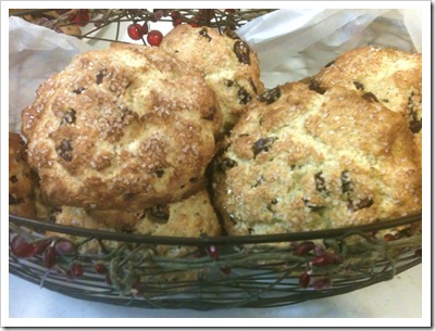 gluten free scones, our daily bread
