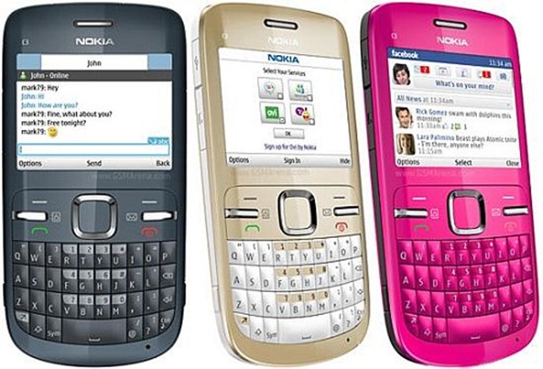 Nokia C3-00 cellphone