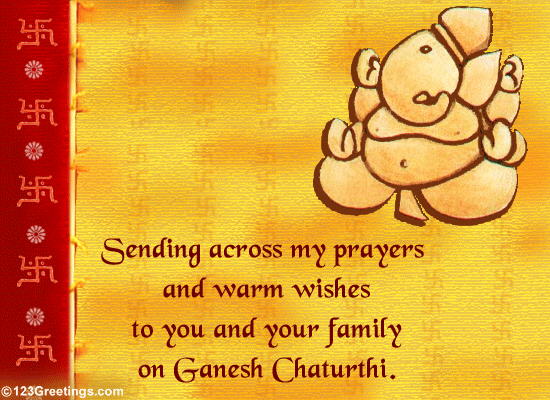 HAPPY GANESH CHATURTHI