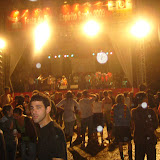The stage! Definitely more lively at night... the first half was a talent competition.