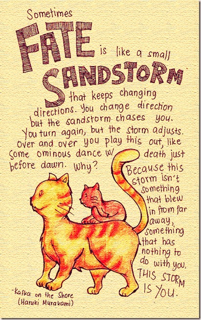 Kafka on the Shore quote Kafka on the Shore quote