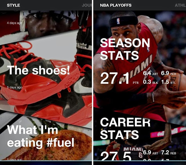 Samsung Releases 8220LeBron8221 James App Exclusively on Android