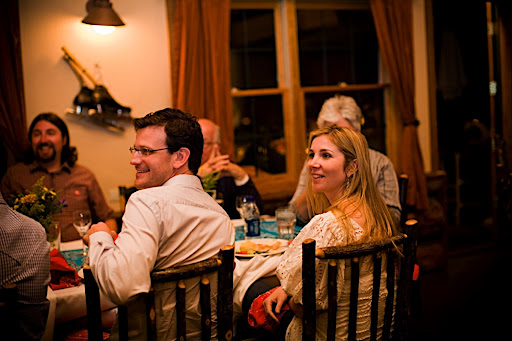 Stephen and Alexis enjoyed toasts and speeches given by their guests.