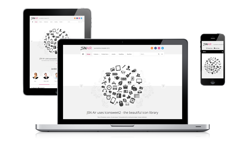 Welcome to JSN Air, clean & simple business portfolio website