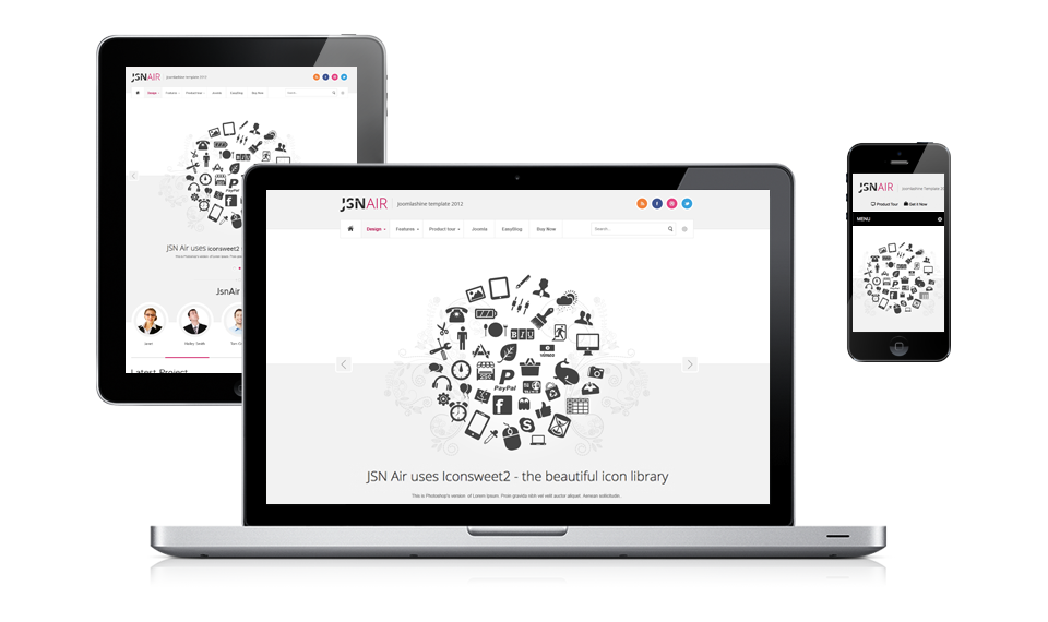 Welcome to JSN Air, clean business portfolio website