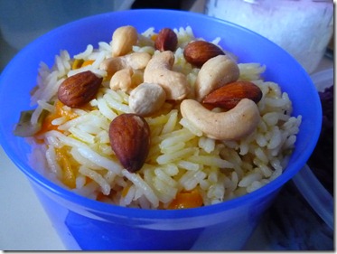 El arroz indio para llevar El arroz indio para llevar