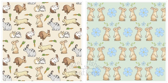 2014 May 12 Spoonflower fabric designs rabbit bunnies 2014 May 12 Spoonflower fabric designs rabbit bunnies
